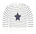 Bellybutton Kids Unisex Baby 1572903 Long Sleeve Sweatshirt, Multicoloured (y/d Stripe Multicolored 0001), 3-6 Months (Manufacturer size: 68)