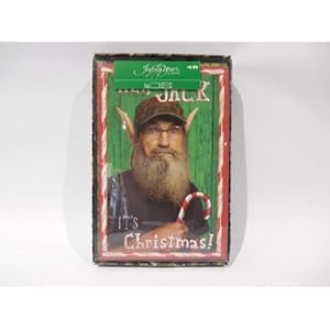 1 x Duck Dynasty Uncle SI Hey Jack C'est Noël dans une boîte de cartes de Noël avec écritures (75889) par Calendrier perpétuel