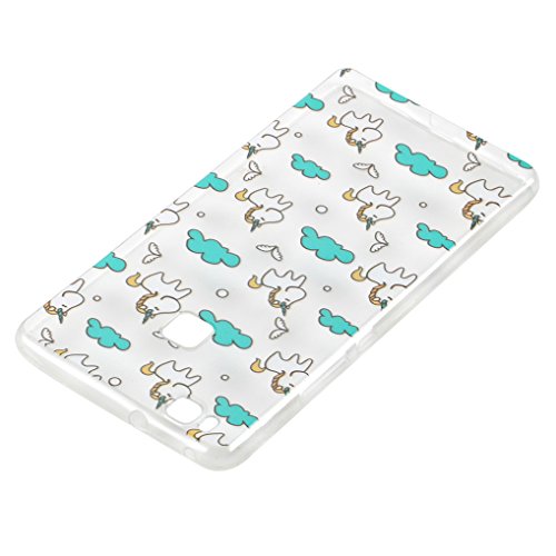 Yidaxing Funda Huawei P9 Lite  Carcasa de Silicona Transparente Funda TPU Gel Carcasa Ultra Delgado Suave Funda Protectora Ligera Carcasa Blanda Flexible Caja Anti Rasgu  os Anti Choque con dise  o   nico -Unicornio