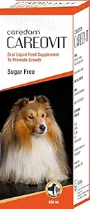 Caredom CAREOVIT| Multivitamin Syrup | for Dogs & Cats |200 ml | pet Syrup | Multivitamin Dogs & Cats Syrup | Nutrition Syrup | Vitamin Syrup for Dogs & Cats