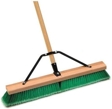 Laitner Brush 24" Assembled Smooth Surface Push Broom by Laitner Brush