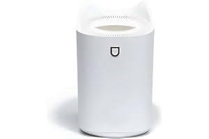 TECH N'FAST Humidificateur d'air ultrasonique 3L pour chambre, bureau et chambre bébé, silencieux, double brume réglable, lumière LED, idéal pour maison et espace de détente