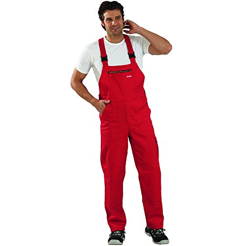 Planam Cargo-Latzhose „BW 290“ Größe 27, 1 Stück, mittelrot, 173027 - 5