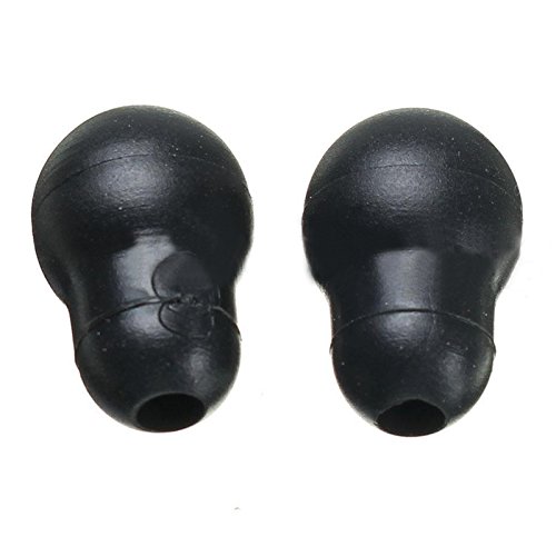 10 Stück, Schwarz Silikon weichen Ohrstöpsel für Littmann Stethoskop - 7