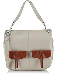 More & More Amber Beutel - Bolso de mano de cuero mujer