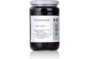 BOS FOOD DUESSELDORF LEBENSMITTEL GROßHANDEL GMBH BOS FOOD Schlehensaft, naturrein & ungezuckert, 680 ml