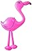 Produktbild German Trendseller® - 3 x Mega Aufblasbarer Flamingo - NEU - 64cm  Pink  Pool Party  Kindergeburtstag  3 Stück