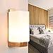Produktbild YHSGD Wall Lights LED Modern Indoor Log Night Light Bedside Lampen für Schlafzimmer Living Room Study Hallway Lighting