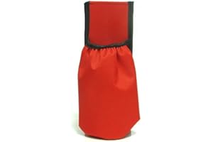 notlok Safety Work – Housse pour extincteur 1 kg avec Fixation Velcro | Support extincteur Voiture Universel | Transport sécurisé, Montage Facile | Matériau résistant | Rouge