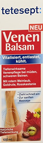 Tetesept Venen Balsam 100 ml, 2er Pack (2 x 100 ml)