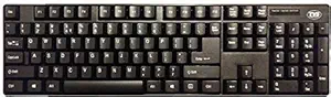 TVS Wired USB Desktop Keyboard
