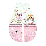 Weicher, ärmelloser Baby Schlafsack mit kinderfreundlichen Mustervarianten - perfekt für die Übergangszeit