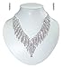 Produktbild Collier Schmuck Set Amalie mit Strasssteinen Variante 1 - Schöner festlicher Modeschmuck zum Abendkleid Brautkleid