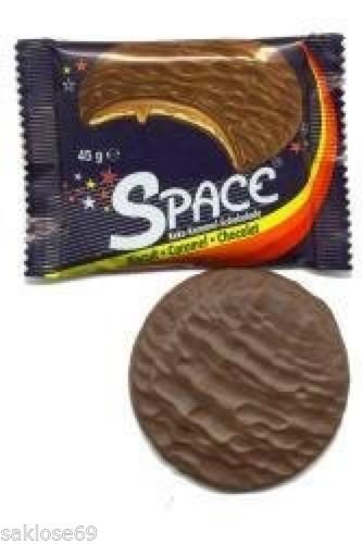 Preisvergleich Produktbild 36 Space Caramel a 45g Keks Karamel Milchschokolade frisch