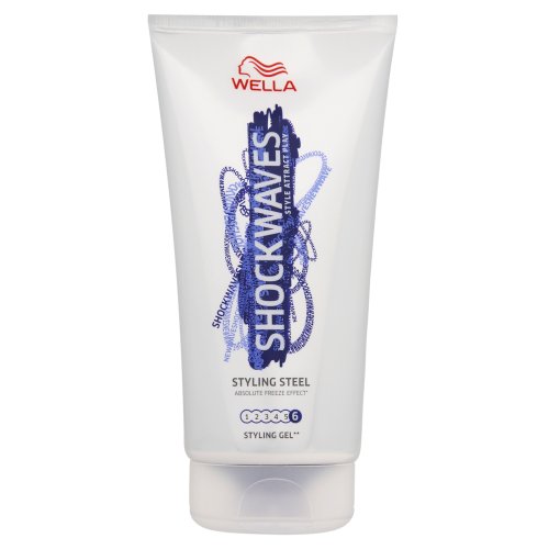 Wella Shockwaves Styling Steel Styling Gel 150 ml (Pack of 3)