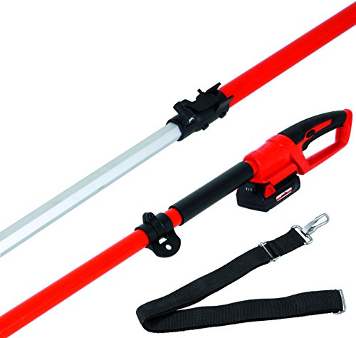 Grizzly Akku Teleskop Heckenschere AHS 1845 T Lion 18V System Gartenschere für sauber getrimmte Hecken und Sträucher ohne Leiter bis 4m Höhe Hecken schneiden - 4