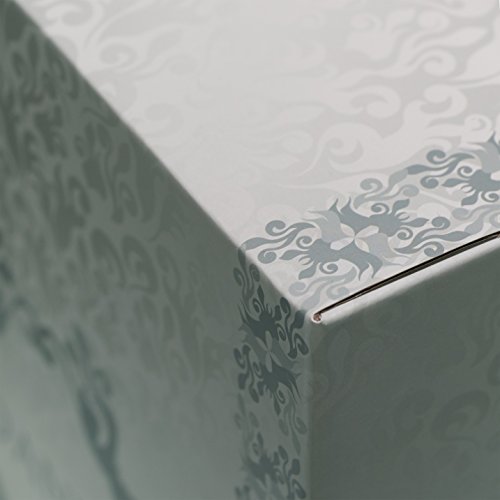 Geldbox Hochzeit groß Geldgeschenke Briefbox EinsSein® ArtDeco Danke Vintage Geschenkkartenbox Hochzeitskarten Box Glückwunschkarten Danke Geschenkbox Schlitz Kuverts Geldscheine Behälter - 3