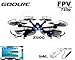 Produktbild GoolRC MJX X600 Wifi FPV Live Übertragung Cam HD Hexacopter mit 300 Meter Reichweite, Mit Headless-Mode und One-Key Return, Sonderedition mit Fernsteuerung für Mode 1-4, mit C4010 WLan FPV Kamera