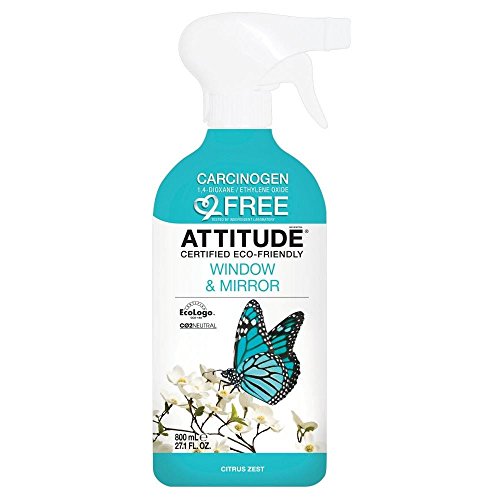 Preisvergleich Produktbild Attitude Surface Cleaner Fenster & Spiegel (800 ml) - Packung mit 6