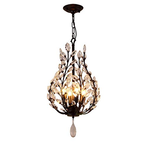 Preisvergleich Produktbild AMA Gbyzhmh American Village Spaziergang Kristall Kronleuchter Schlafzimmer Lounge Restaurant Studio Beleuchtung Zweige E14