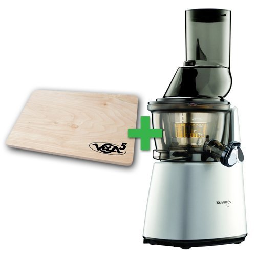 Preisvergleich Produktbild Entsafter Kuvings C9500 Silber und Schneidebrett