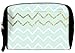 Snoogg chevron blue Travel Buddy Toiletry Bag / Bag Organizer / Vanity Pouch RS.245.00