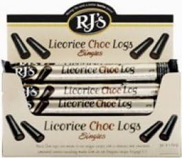 RJs Liquorice Choc Log 40g
