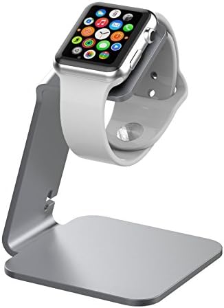 MiTagg NUSTAND - APPLE WATCH STAND Aluminium Apple Watch Charging Stand, Space Grey