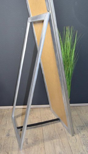 Livitat LV8750NO-W Stand-/ Ankleidespiegel Barock Landhaus, 180 cm, antik weiß - 4
