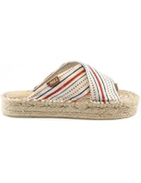 Sandalias alpargatas Air Navy/Red/Natural Linen