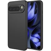 Google Pixel 10 Pro İle Uyumlu Y&uuml;ksek Kalite Silikon Lansman Kılıf (XL İ&ccedil;in Uyumlu Değildir) (SİYAH)
