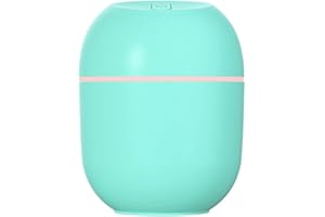 HEIBTENY Umidificatore per camera da letto, 220 ml, semplice Cool Mist Aroma Air Oil, umidificatore USB