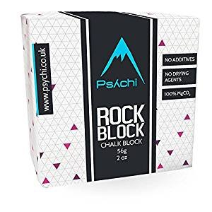 X8 Psychi - Talco en bloque (para Crossfit Rock escalada Bouldering gimnasio gimnasia levantamiento de peso, lanzamiento de pértiga)