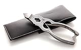 PROFESSIONAL TOE NAIL CLIPPERS CANTILEVER 16cm CURVED BLADE FOR THICK TOENAILS. EUROPEAN J2 HIGH GRADE SOLID STAINLESS STEEL