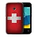 Produktbild Stuff4 Gel TPU Hülle / Case für Vodafone Smart First 7 / Schweiz/Swiss Muster / Flagge Kollektion