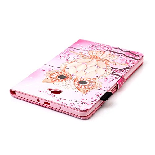 Skytar Schutzhülle für Galaxy Tab A 10.1,Samsung Tab A6 Cover,Schutzhülle in PU Leder [Flip Stand Wallet] Case Cover für Samsung Galaxy Tab A 10.1 Zoll (2016) SM-T580N / SM-T585N Tablet Hülle,Gold Eule - 5