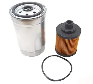 OGLS CAR ENGINE OIL FILTER + DIESEL FILTER SET OF 2PCS COMPATIBLE WITH SWIFT/DZIRE-DIESEL (2005 TO 2011)
