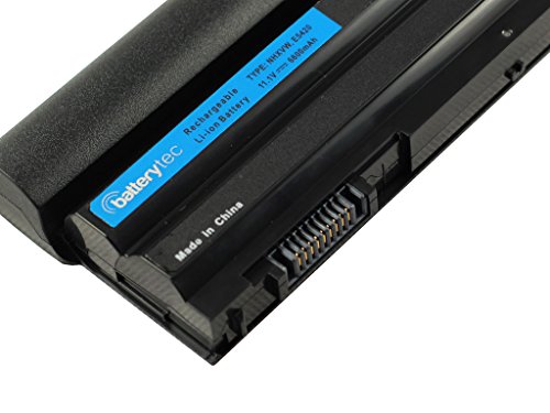 Batterytec® Laptop Akku für Dell Latitude E5420 E5430 E5520 E5530 E6420 E6430 E6440 E6520 E6530, DELL Audi A4 A5 S5, DELL Inspiron 4520 4720 5425 5525 5720 7420 7520 7720, DELL Inspiron M421R M521R N4420 N4520 N4720 N5420 N5520 N5720 N7420 N7520, DELL Vostro 3460 3560, NHXVW M1Y7N M5Y0X T54FJ. [10.8V 12 Monate Herstellergarantie] (6600mAh) - 3
