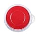 Produktbild JYJMFarben DIY Stempelkissen Stempel Finger Malerei Handwerk Cardmaking Große Runde für Kinder Kinder bunte Finger Farbe Stempelkissen kann gewaschen werden (Rot, Size: 15*18CM)