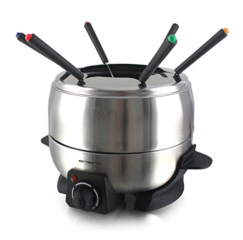 spécification Emerio FT-106991.3 Set de Fondue Inox Gris