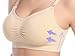 Coffeepop Women's Solid Comfort Seamless Maternity Breastfeeding Nursing Bra Sleep Bra