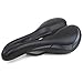 Produktbild sijueam Universal Design Bike Sitz Sattel mit Klemme Weich Silikon Gel Hollow Out Kissen Pad für MTB Mountain Road Bike Sitz Schutzhülle Big mit dicker Schock ABSORBE Spring, 3 Farben erhältlich.