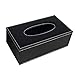 Produktbild Ndier Box a Taschentücher Leder Ständer Spender für die Haus Tissue Box Auto Haus Schwarz