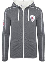 Nebulus Hombre Bristen Chaqueta de forro polar, color negro, 3 x l