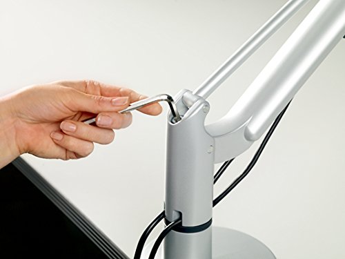 Novus 930+2159+000 LiftTEC II Arm (mit Tischbefestigung für Monitor) silber - 4