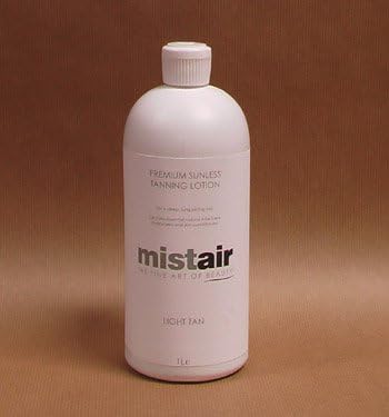 Light Tan Professional Tanning Lotion 1 Litre Mist Air