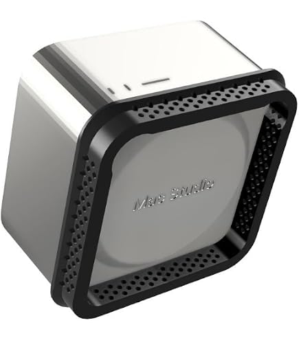 Supporto per Mac mini M4/Pro dissipatore di calore, supporto in legno