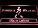 Produktbild Johnnie Walker Blue Label LED Zeichen Werbung Neonschild Rot