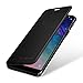 Price comparison product image StilGut Samsung A6 2018 Case, Wallet Flip Cover with NFC/RFID Blocker for Samsung A6 2018 Edition, Black/Transparent