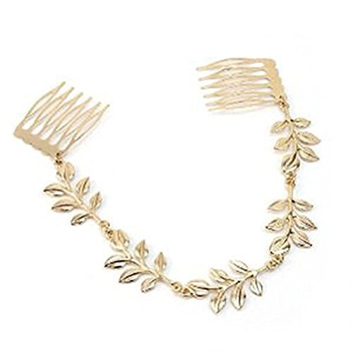 Gilt Gold HAIR CHAIN HAIRBAND Boho Festivals Weddings Bridal Bridesmaid